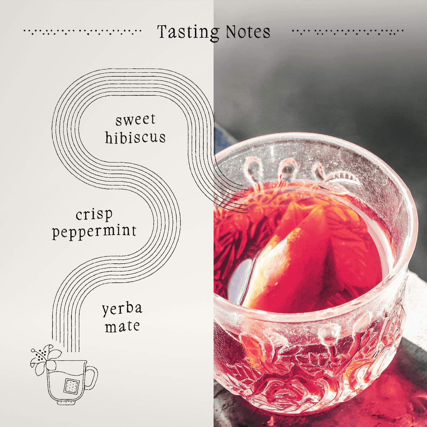 Rosella Yerba Mate Tea Bags (15 Sachets)